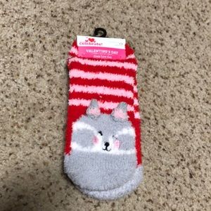 NWT Fuzzy Socks with Non-Slip Grippers